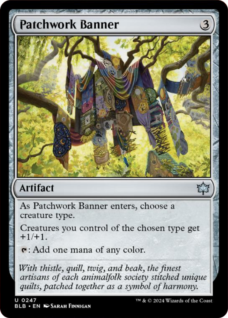Patchwork Banner [Bloomburrow] | Tabernacle Games