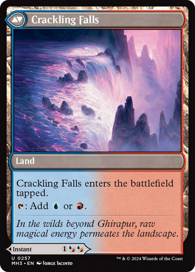 Rush of Inspiration // Crackling Falls [Modern Horizons 3] | Tabernacle Games