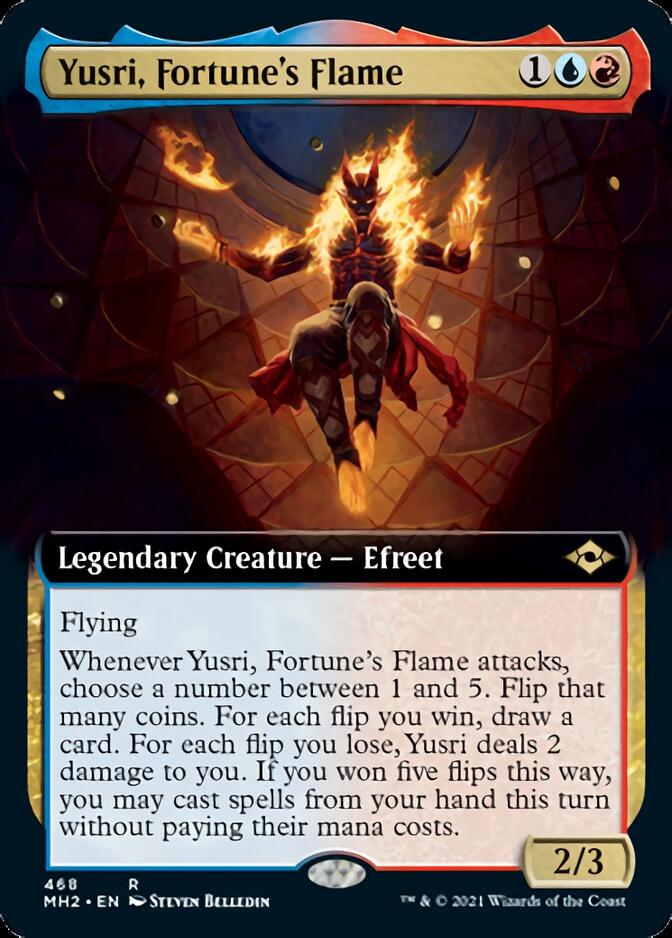 Yusri, Fortune's Flame (Extended Art) [Modern Horizons 2] | Tabernacle Games