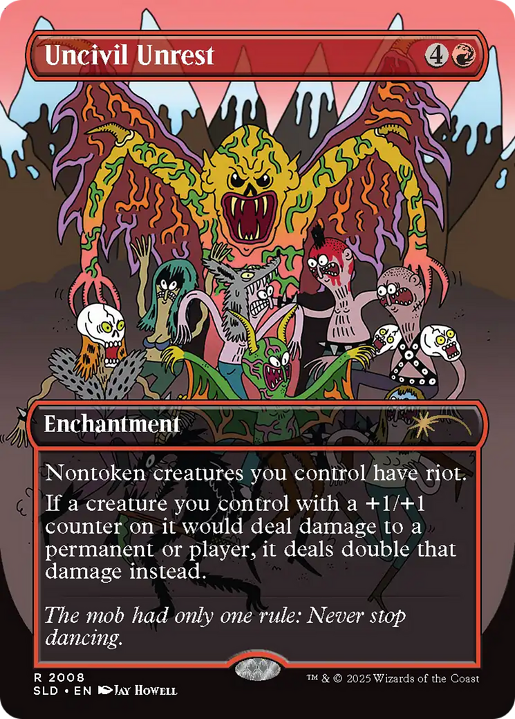 Uncivil Unrest (Rainbow Foil) [Secret Lair Drop Series] | Tabernacle Games