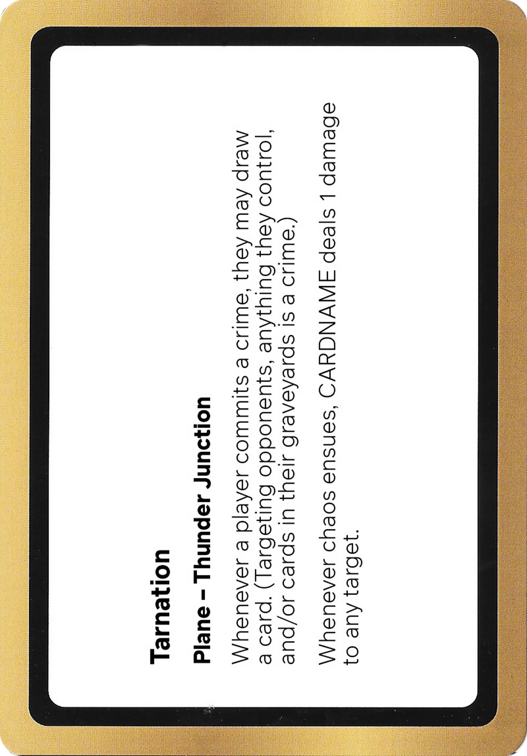 Tarnation Vista [Edge of Eternities Promo Pack] | Tabernacle Games