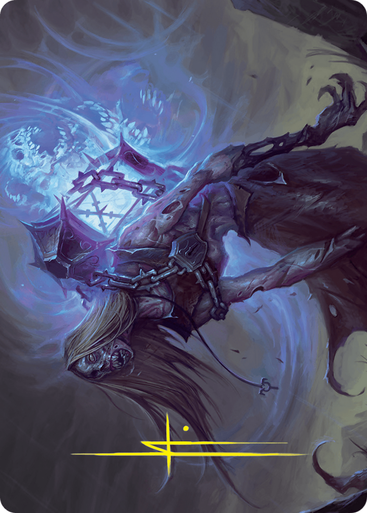 Soul-Shackled Zombie Art Card (9/54) [Foundations Art Series] | Tabernacle Games