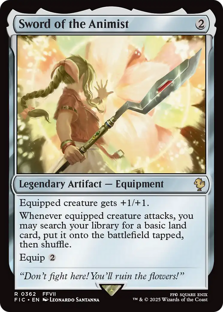 Sword of the Animist [FINAL FANTASY Commander] | Tabernacle Games