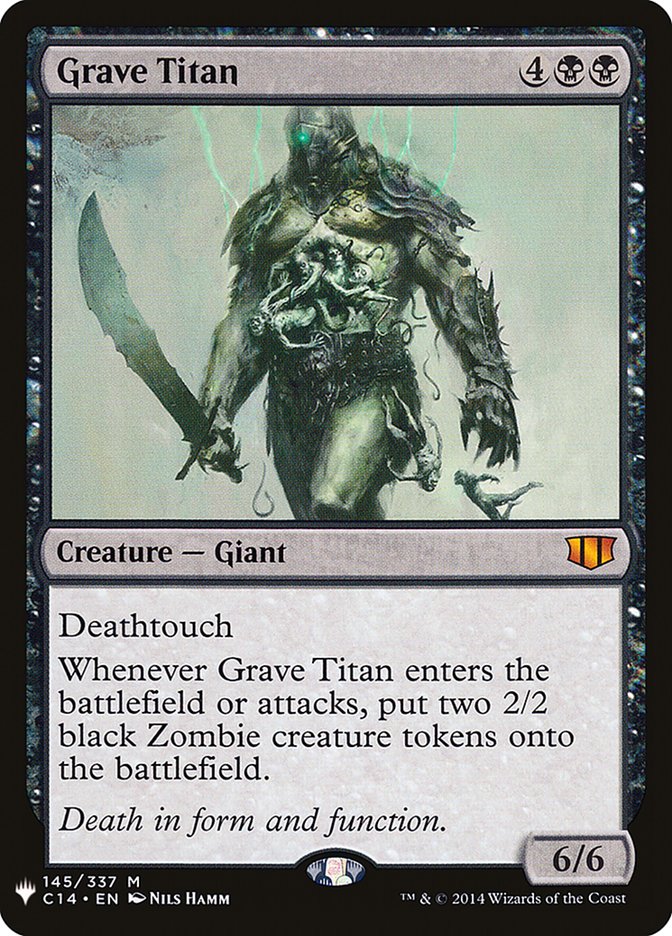 Grave Titan [Mystery Booster] | Tabernacle Games