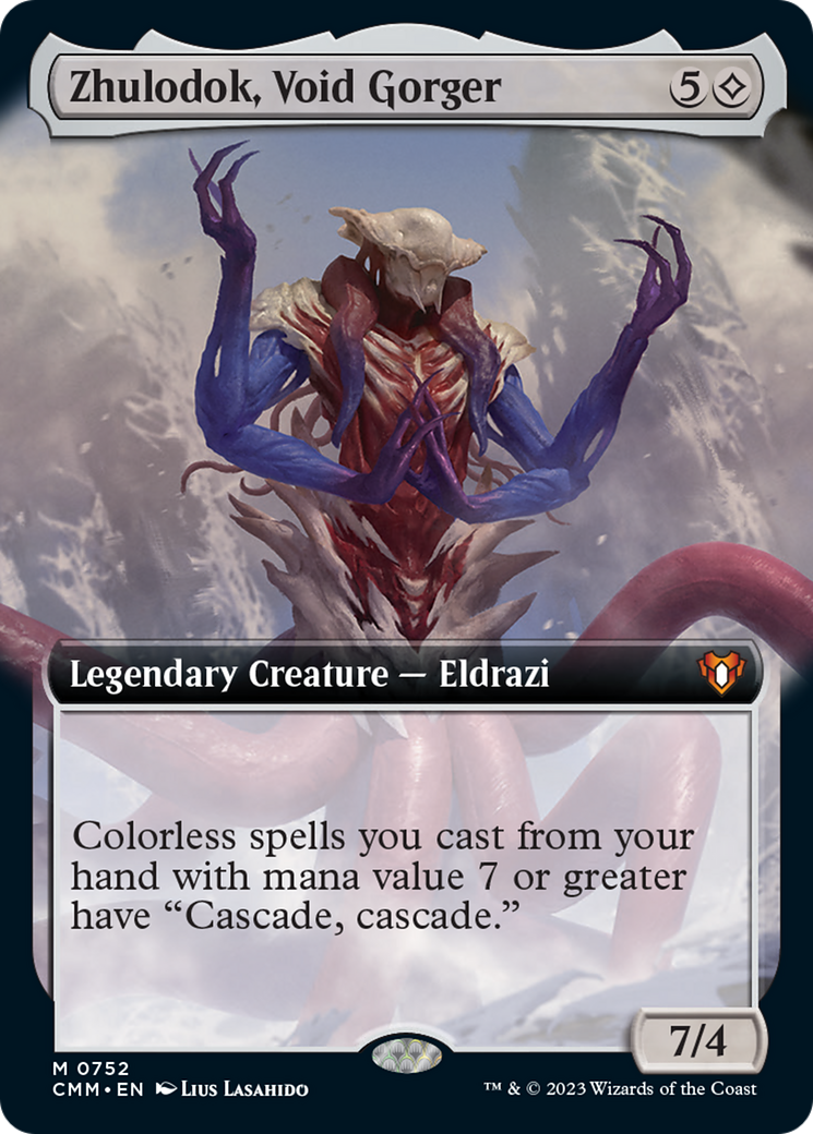 Zhulodok, Void Gorger (Extended Art) [Commander Masters] | Tabernacle Games