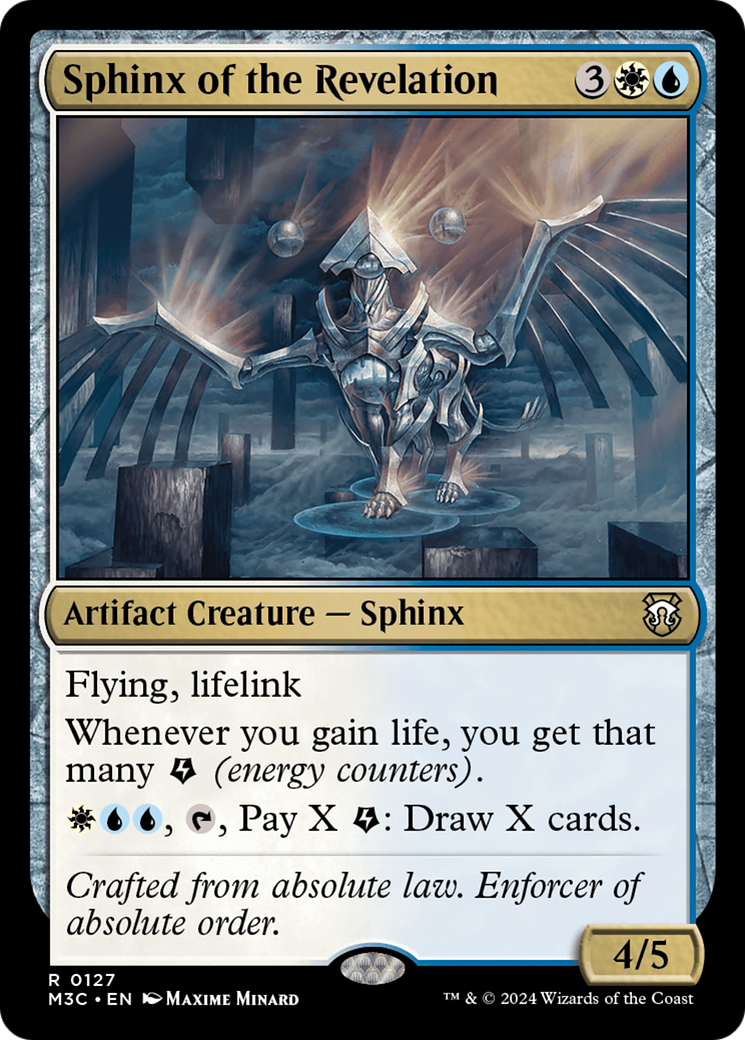 Sphinx of the Revelation (Ripple Foil) [Modern Horizons 3 Commander] | Tabernacle Games