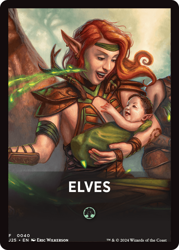 Elves Theme Card [Foundations Jumpstart Front Cards] | Tabernacle Games