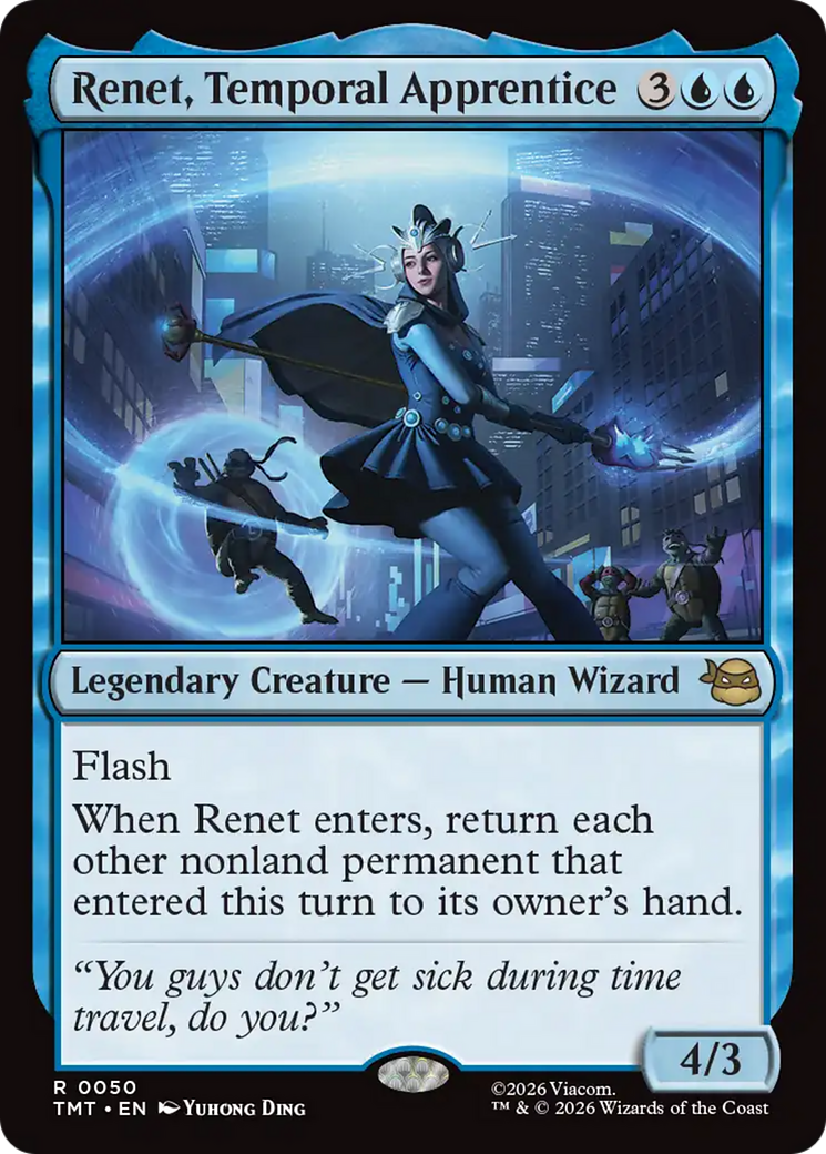 Renet, Temporal Apprentice [Teenage Mutant Ninja Turtles] | Tabernacle Games