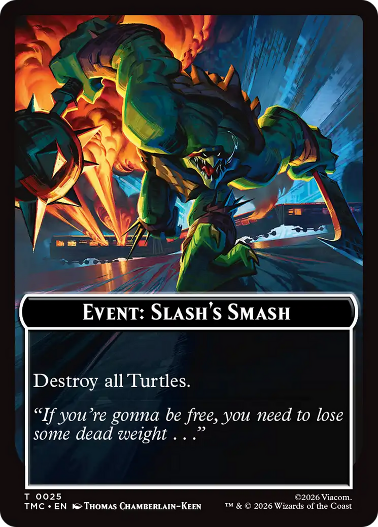 Event: Slash's Smash [Teenage Mutant Ninja Turtles Commander Tokens] | Tabernacle Games