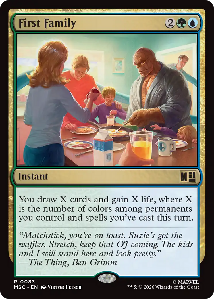 First Family [Marvel Super Heroes Commander] | Tabernacle Games