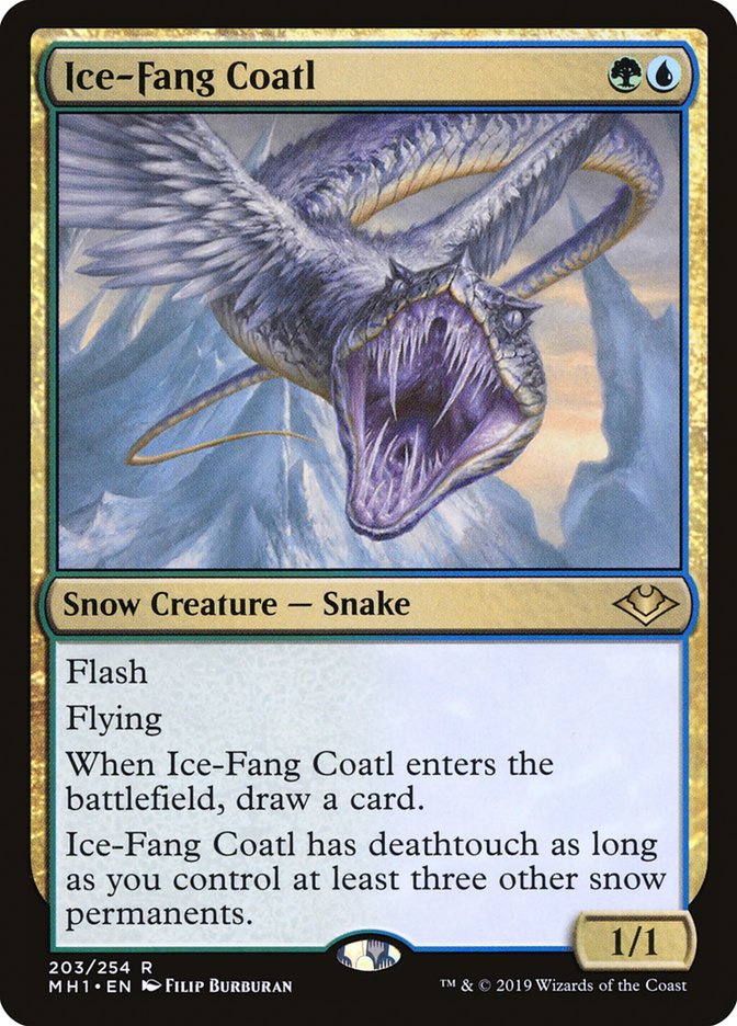 Ice-Fang Coatl [Modern Horizons] | Tabernacle Games