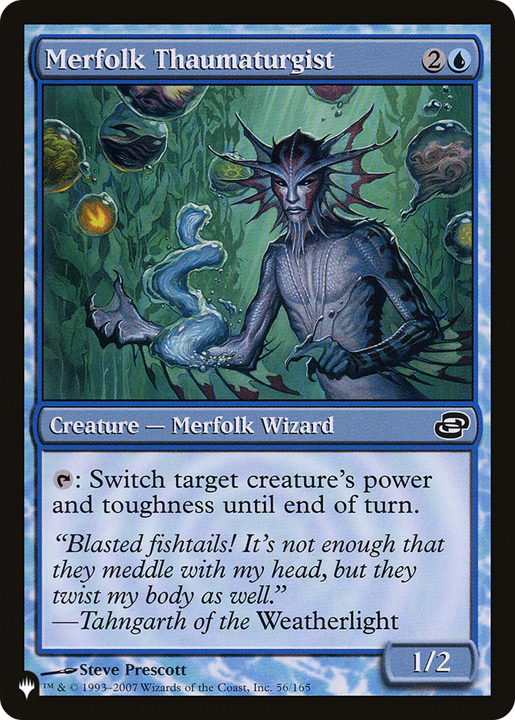 Merfolk Thaumaturgist [The List] | Tabernacle Games