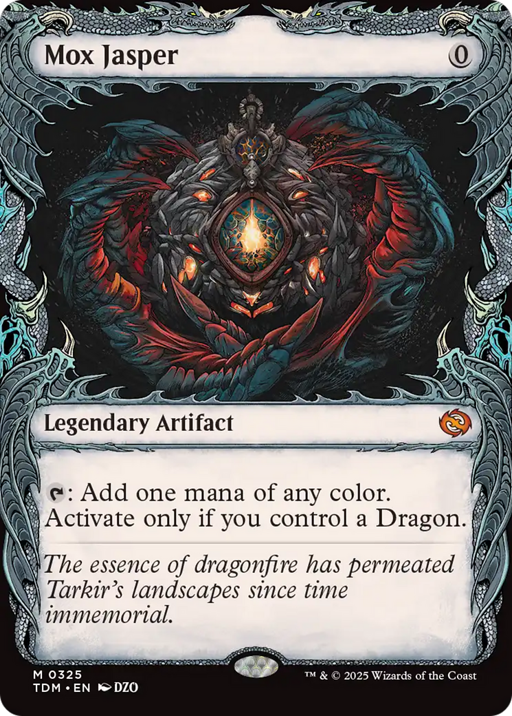 Mox Jasper (Showcase) [Tarkir: Dragonstorm] | Tabernacle Games