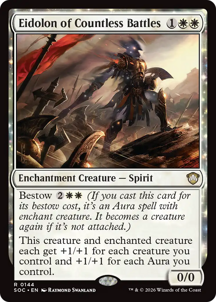 Eidolon of Countless Battles [Secrets of Strixhaven Commander] | Tabernacle Games