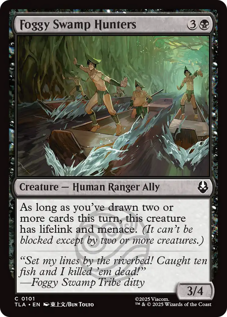 Foggy Swamp Hunters [Avatar: The Last Airbender] | Tabernacle Games