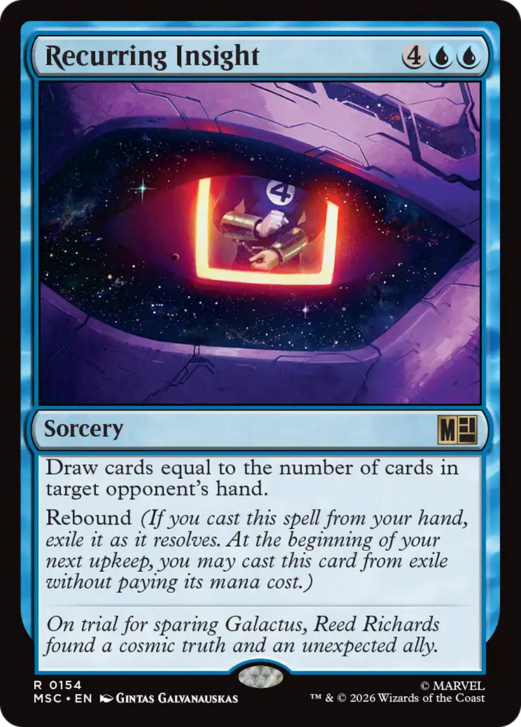 Recurring Insight [Marvel Super Heroes Commander] | Tabernacle Games