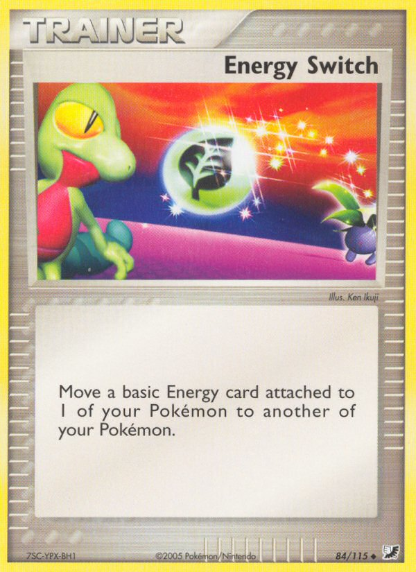 Energy Switch (84/115) [EX: Unseen Forces] | Tabernacle Games