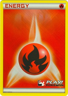 Fire Energy (2011 Play Pokemon Promo) [League & Championship Cards] | Tabernacle Games