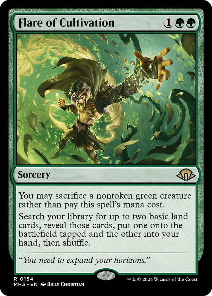 Flare of Cultivation [Modern Horizons 3] | Tabernacle Games