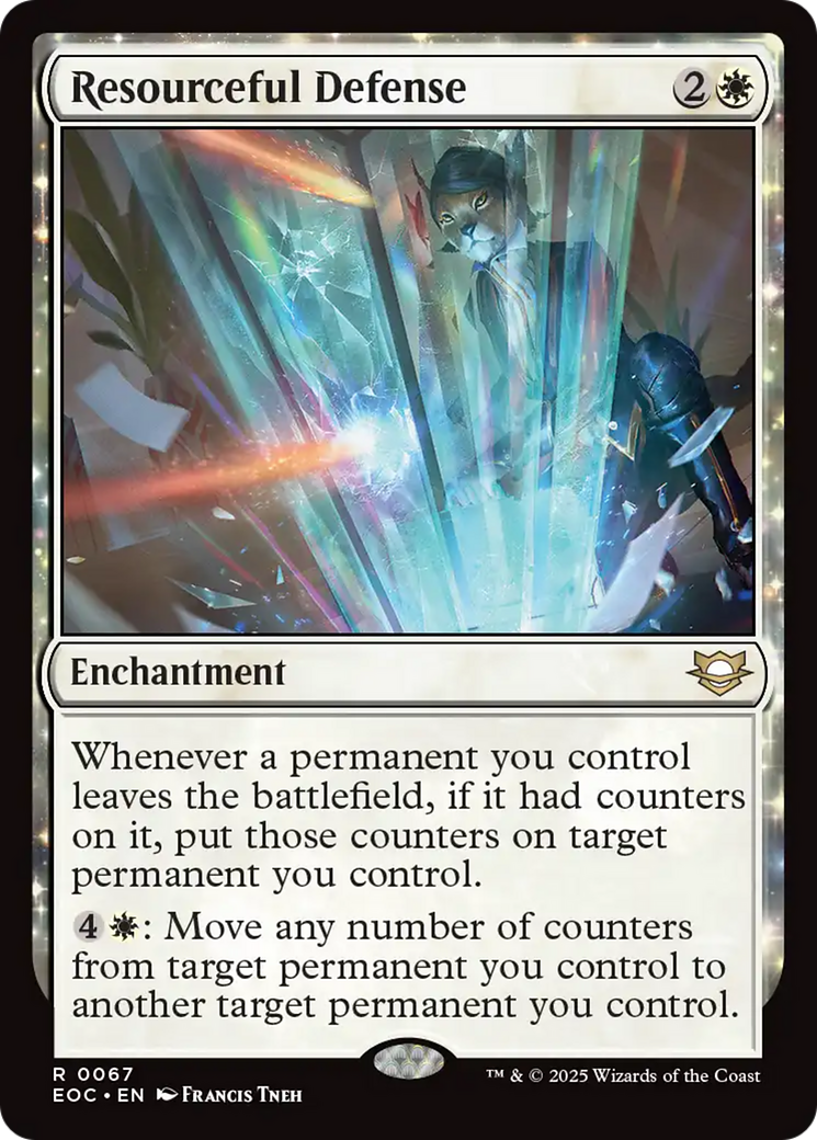Resourceful Defense [Edge of Eternities Commander] | Tabernacle Games