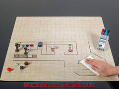 Chessex Megamat Reversible 38mm Squares & Hexes | Tabernacle Games