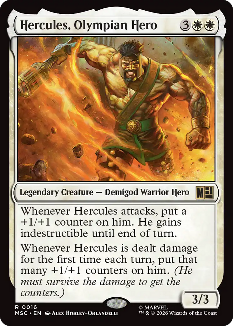 Hercules, Olympian Hero [Marvel Super Heroes Commander] | Tabernacle Games