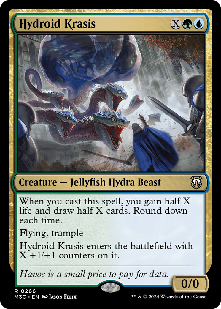 Hydroid Krasis (Ripple Foil) [Modern Horizons 3 Commander] | Tabernacle Games