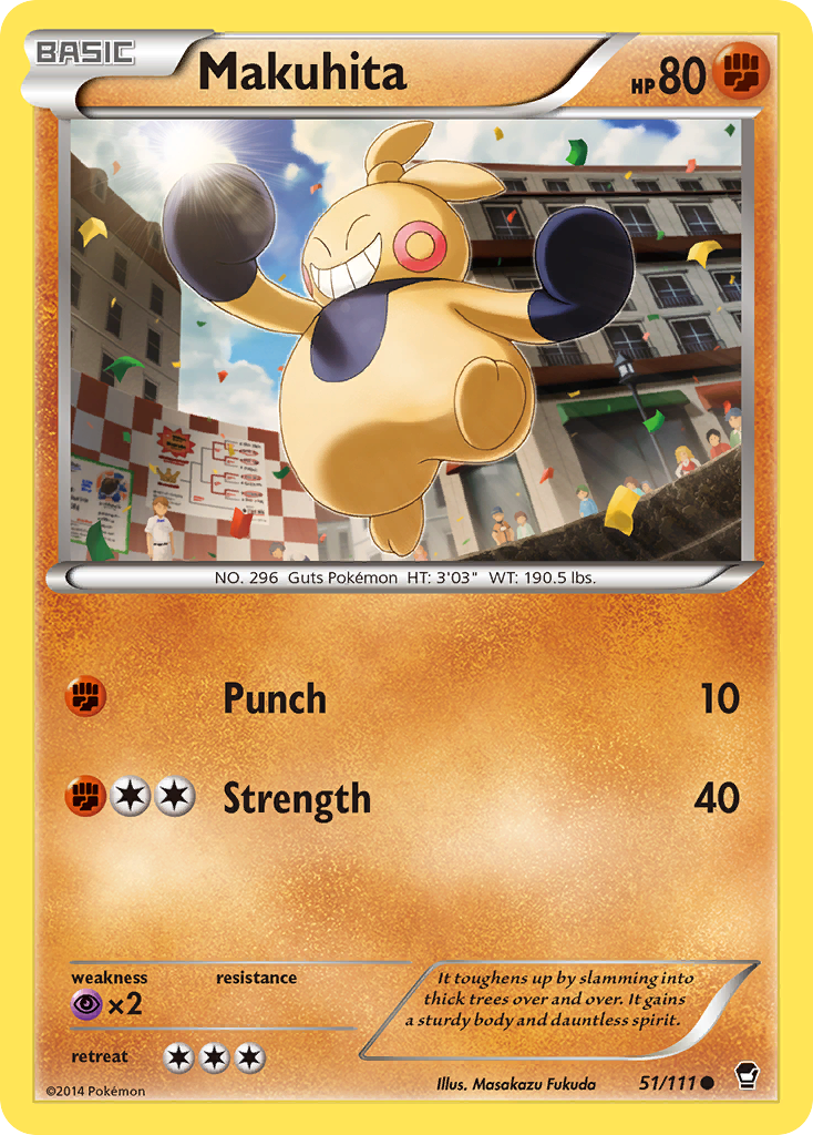 Makuhita (51/111) [XY: Furious Fists] | Tabernacle Games