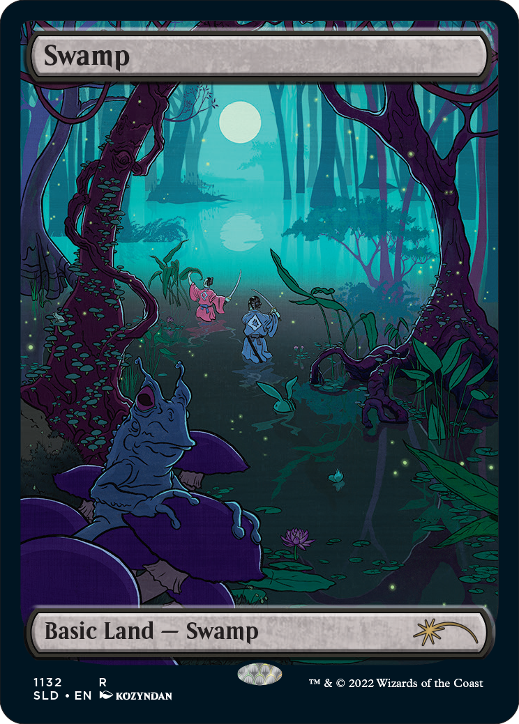 Swamp (1132) (Full-Art) [Secret Lair Drop Series] | Tabernacle Games