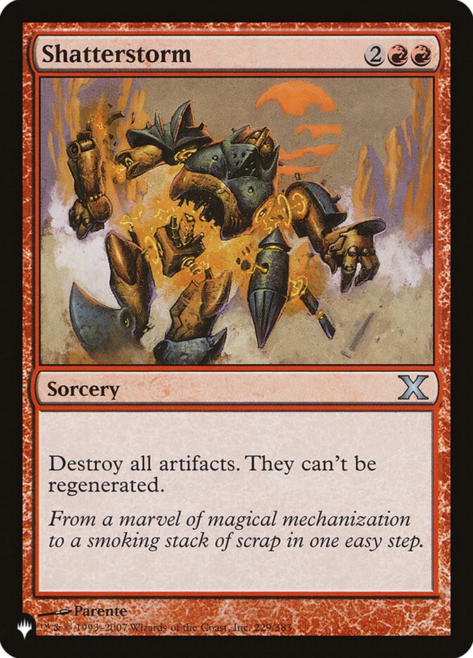 Shatterstorm [The List] | Tabernacle Games