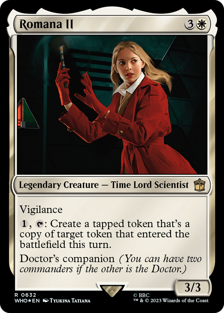 Romana II (Surge Foil) [Doctor Who] | Tabernacle Games