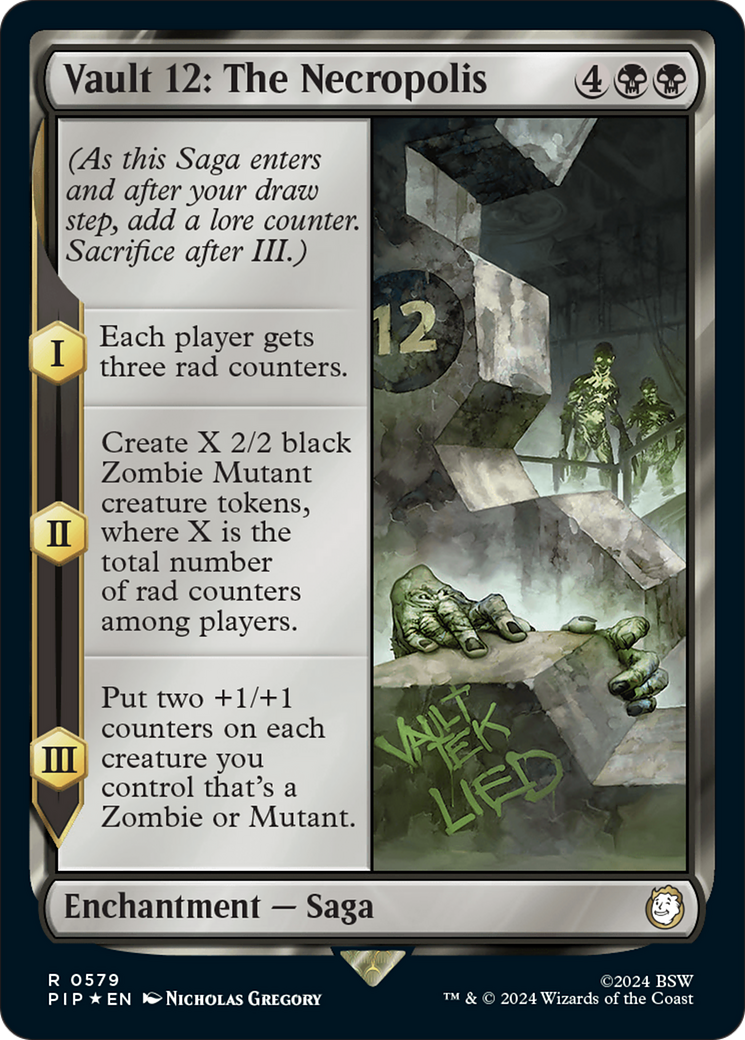 Vault 12: The Necropolis (Surge Foil) [Fallout] | Tabernacle Games