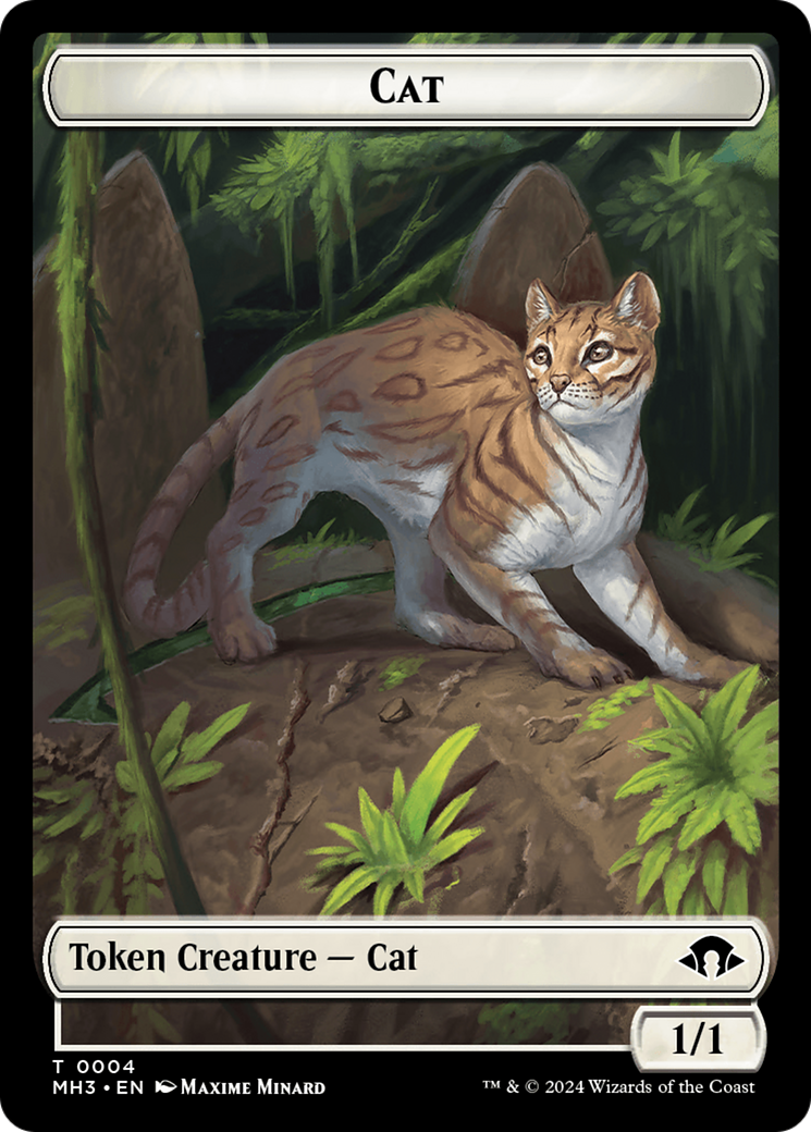 Cat Token [Modern Horizons 3 Tokens] | Tabernacle Games