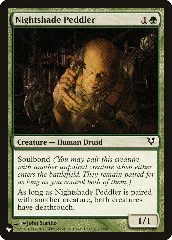 Nightshade Peddler [The List] | Tabernacle Games