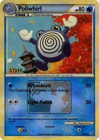 Poliwhirl (37/95) (State Championship Promo Staff) [HeartGold & SoulSilver: Unleashed] | Tabernacle Games