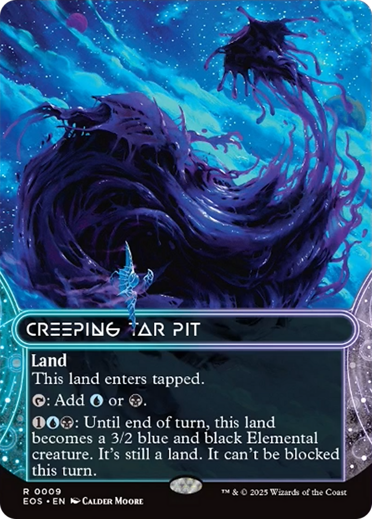Creeping Tar Pit (0009) (Bordelress) [Edge of Eternities: Stellar Sights] | Tabernacle Games