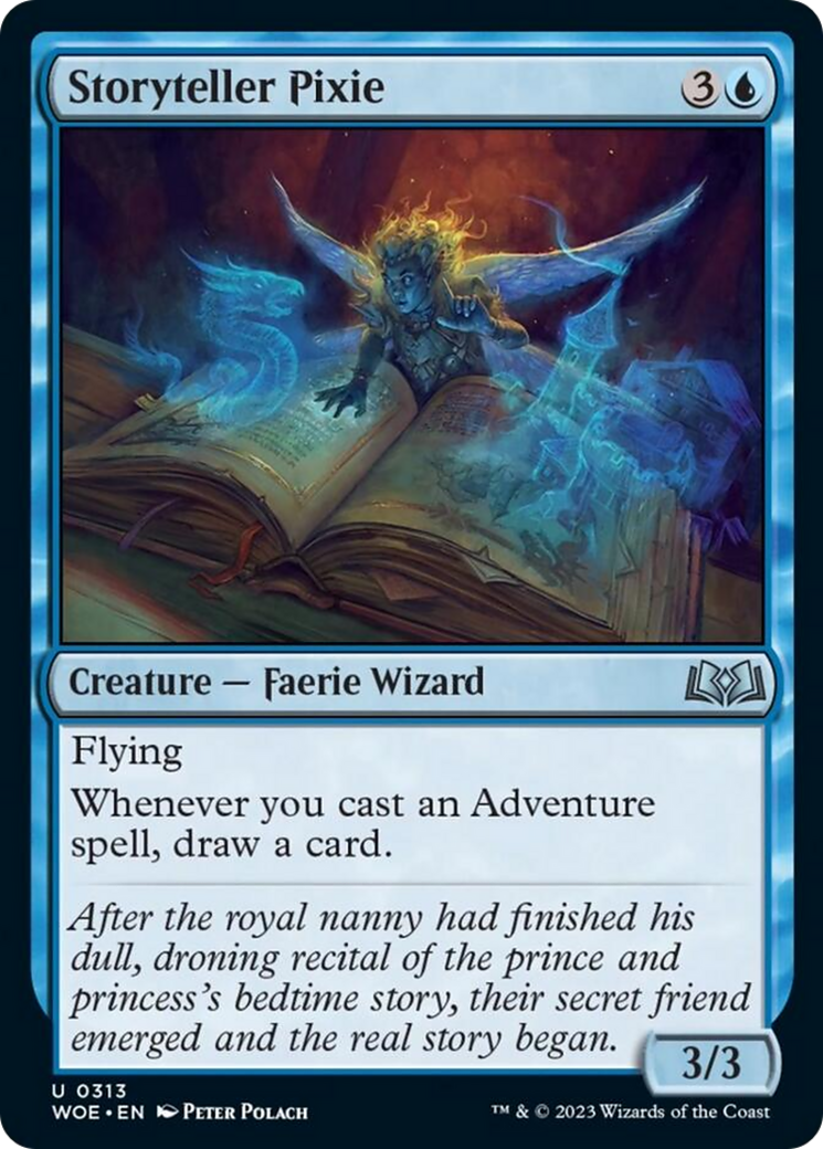 Storyteller Pixie [Wilds of Eldraine] | Tabernacle Games