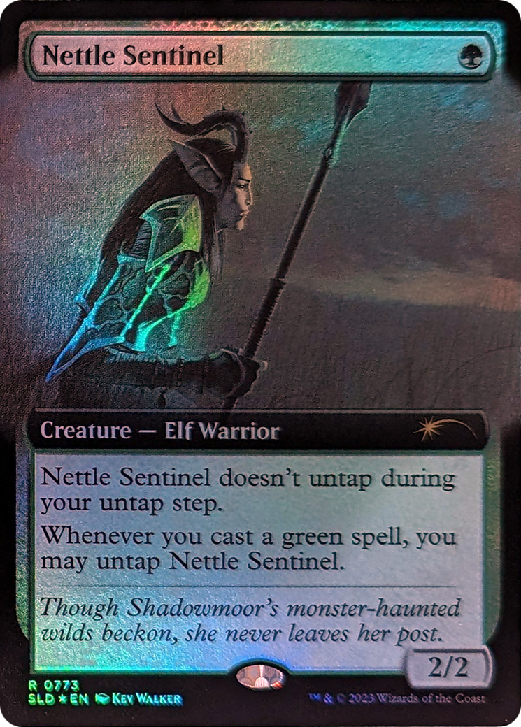 Nettle Sentinel (Extended Art) [Secret Lair Drop Series] | Tabernacle Games