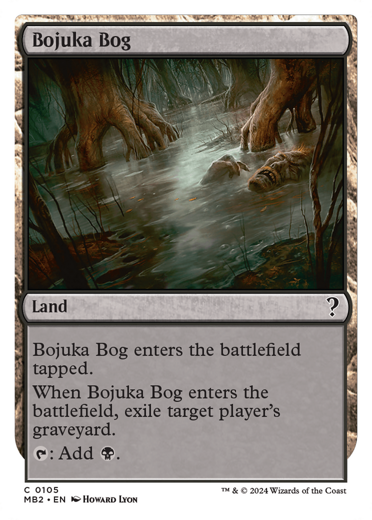 Bojuka Bog (White Border) [Mystery Booster 2] | Tabernacle Games