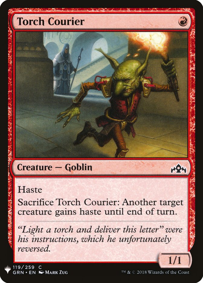 Torch Courier [Mystery Booster] | Tabernacle Games