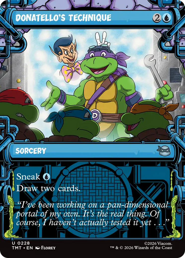 Donatello's Technique (Showcase) [Teenage Mutant Ninja Turtles] | Tabernacle Games