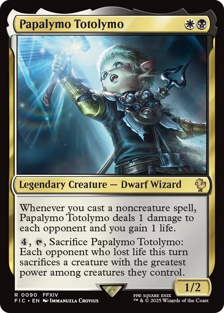 Papalymo Totolymo [FINAL FANTASY Commander] | Tabernacle Games
