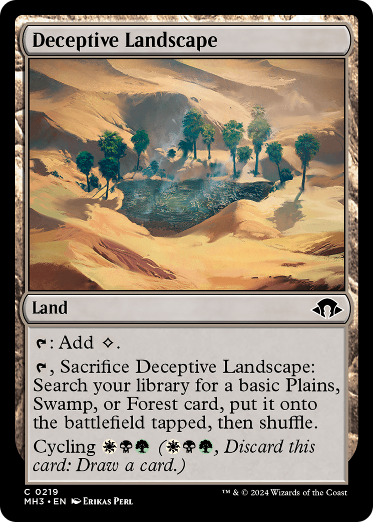 Deceptive Landscape [Modern Horizons 3] | Tabernacle Games