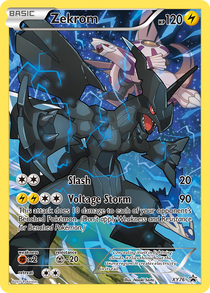 Zekrom (XY76) [XY: Black Star Promos] | Tabernacle Games