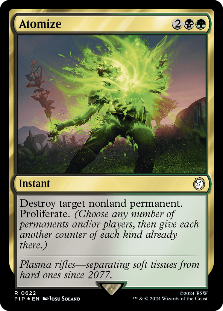Atomize (Surge Foil) [Fallout] | Tabernacle Games