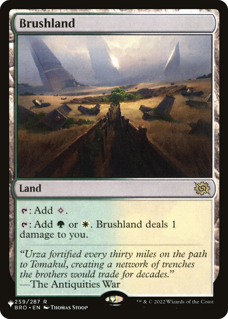 Brushland [The List] | Tabernacle Games