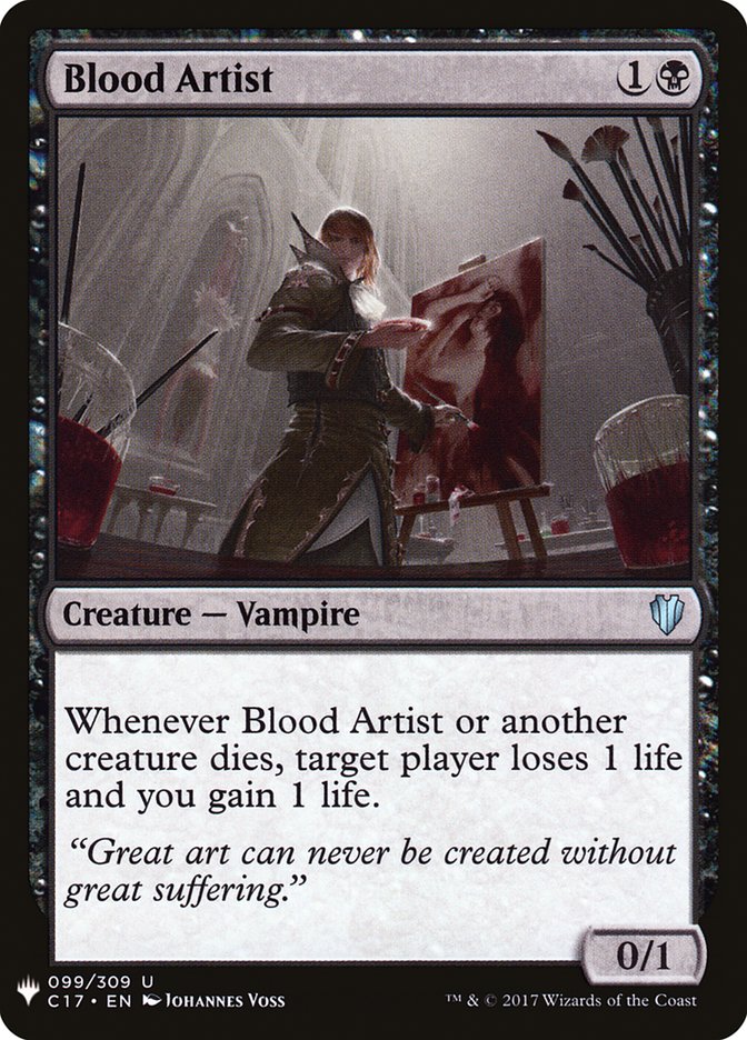 Blood Artist [Mystery Booster] | Tabernacle Games