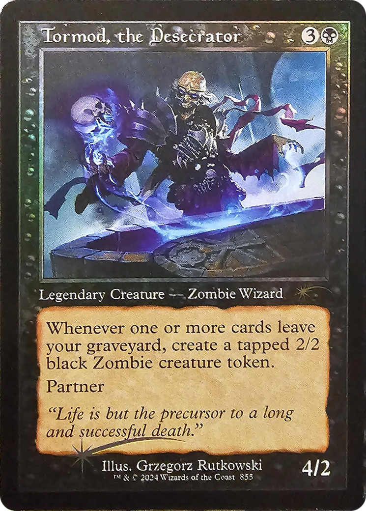 Tormod, the Desecrator (Retro Frame) [Secret Lair Drop Series] | Tabernacle Games