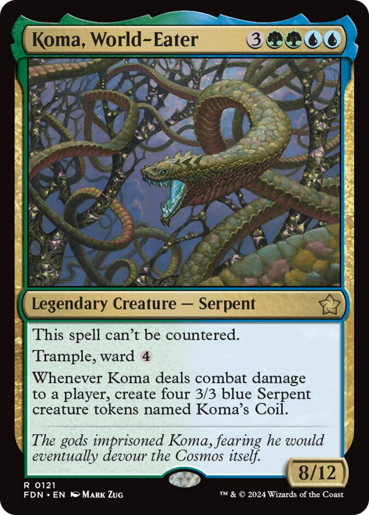 Koma, World-Eater [Foundations] | Tabernacle Games