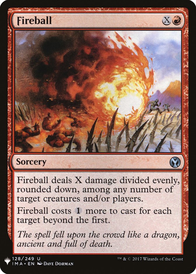 Fireball [Mystery Booster] | Tabernacle Games